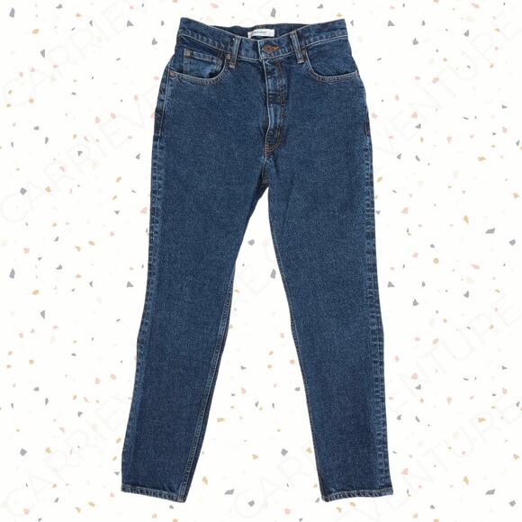 MOUSSY Blue Jeans MVS Skinny Zip Fly Indigo Dark Wash Denim Style 010EAC12-2500 - Picture 1 of 16